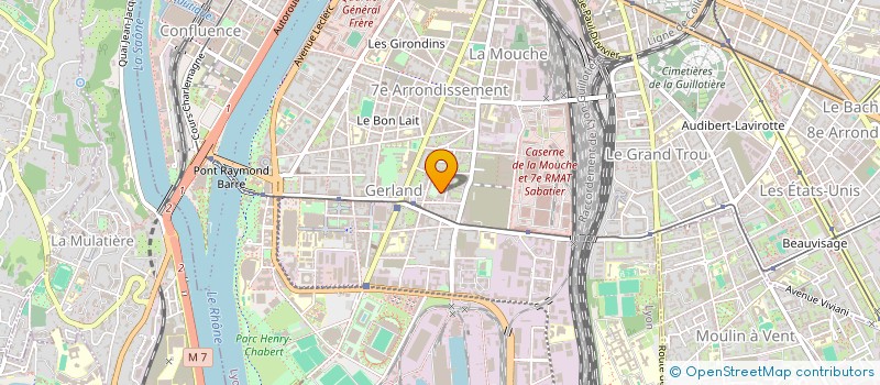 localisation de l'entreprise MONSIEUR BAPTISTE REVERT  LYON