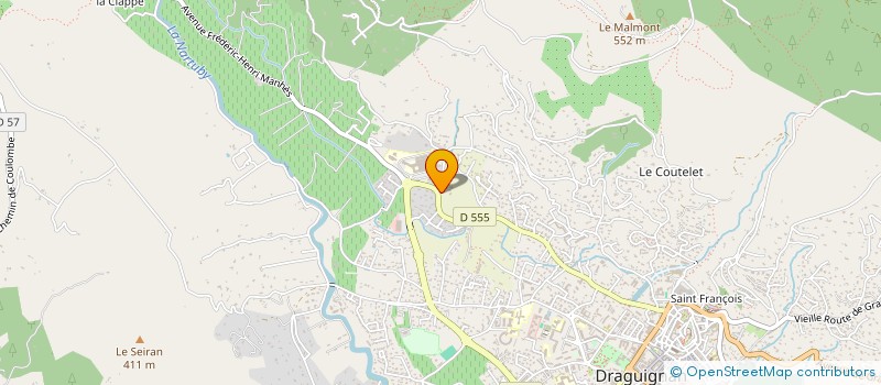 localisation de l'entreprise MONSIEUR BAPTISTE RHODIUS à DRAGUIGNAN