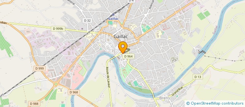 localisation de l'entreprise MONSIEUR BAPTISTE RICARD  GAILLAC