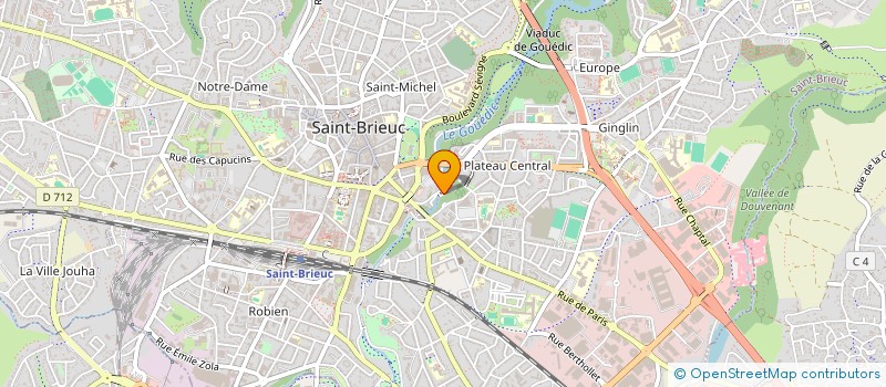 localisation de l'entreprise MONSIEUR BAPTISTE RICHARD à SAINT-BRIEUC