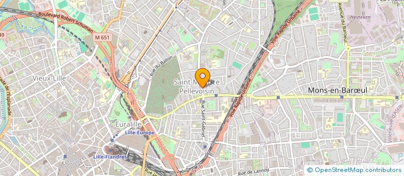 localisation de l'entreprise MONSIEUR BAPTISTE ROBAUX à LILLE