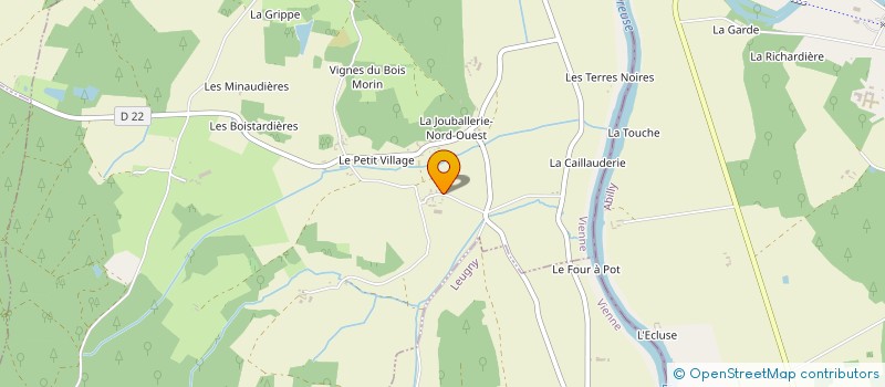 localisation de l'entreprise MONSIEUR BAPTISTE ROBIN  SAINT-REMY-SUR-CREUSE