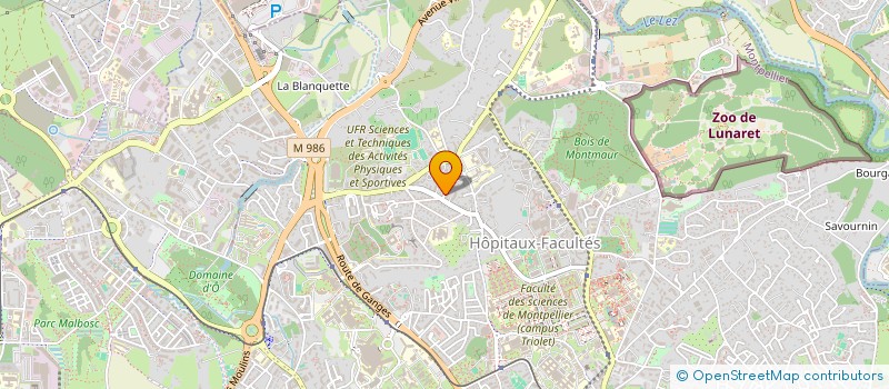 localisation de l'entreprise MONSIEUR BAPTISTE ROCHE à MONTPELLIER