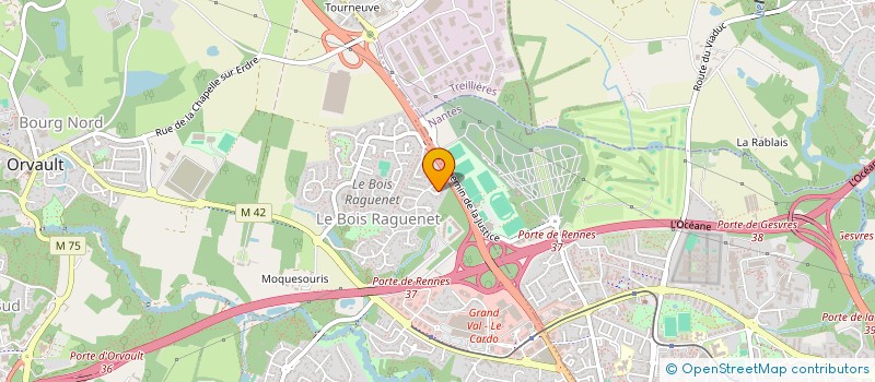 localisation de l'entreprise MONSIEUR BAPTISTE ROLLAND à ORVAULT