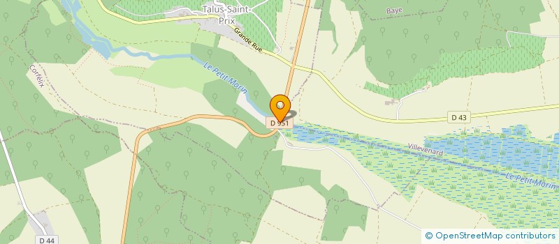 localisation de l'entreprise MONSIEUR BAPTISTE ROTHAN  TALUS-SAINT-PRIX