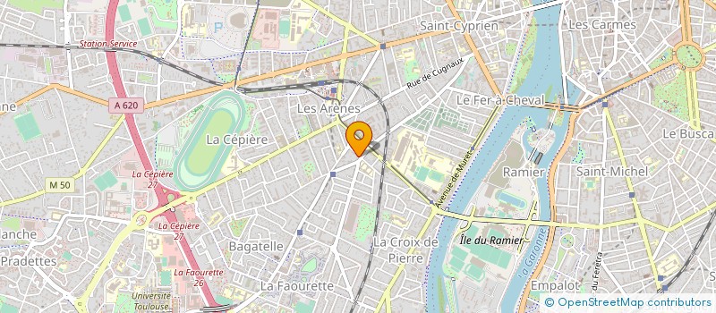 localisation de l'entreprise MONSIEUR BAPTISTE ROUARD à TOULOUSE