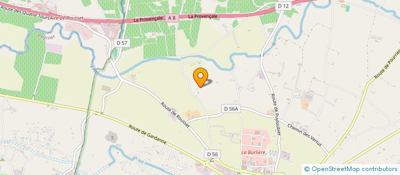 localisation de l'entreprise MONSIEUR BAPTISTE ROUBAUD  TRETS