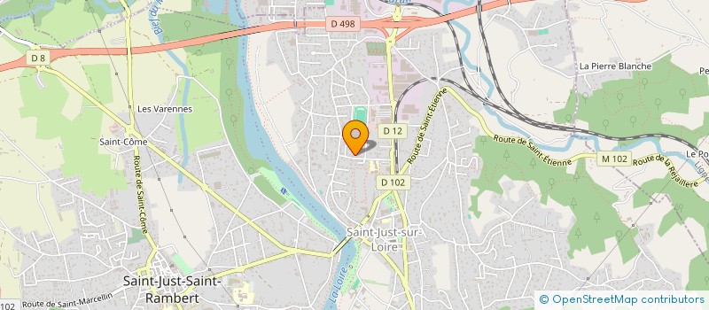 localisation de l'entreprise MONSIEUR BAPTISTE ROUCHOUSE  SAINT-JUST-SAINT-RAMBERT