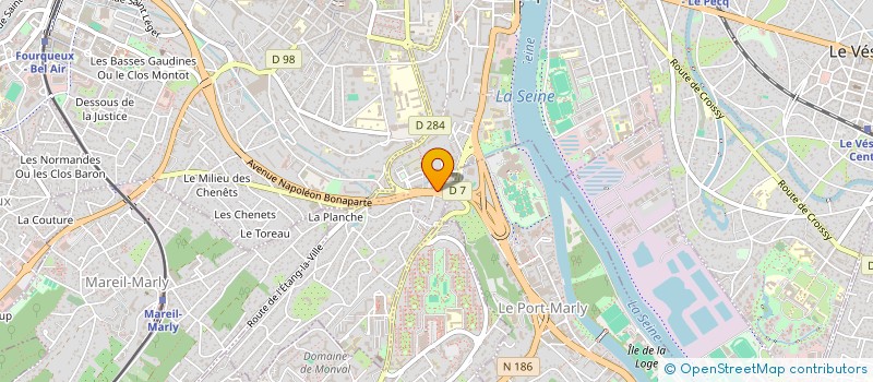 localisation de l'entreprise MONSIEUR BAPTISTE ROUSSELET  LE PECQ