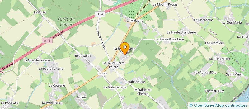 localisation de l'entreprise MONSIEUR BAPTISTE ROUSSELOT  LE CELLIER