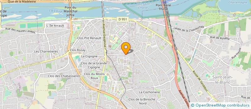 localisation de l'entreprise MONSIEUR BAPTISTE ROYER  ORLEANS