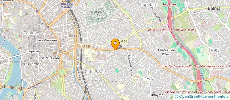 localisation de l'entreprise MONSIEUR BAPTISTE SAINT MARTIN à TOULOUSE