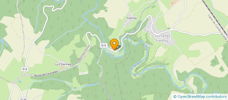 localisation de l'entreprise MONSIEUR BAPTISTE SALLIER  MONTBERTHAULT