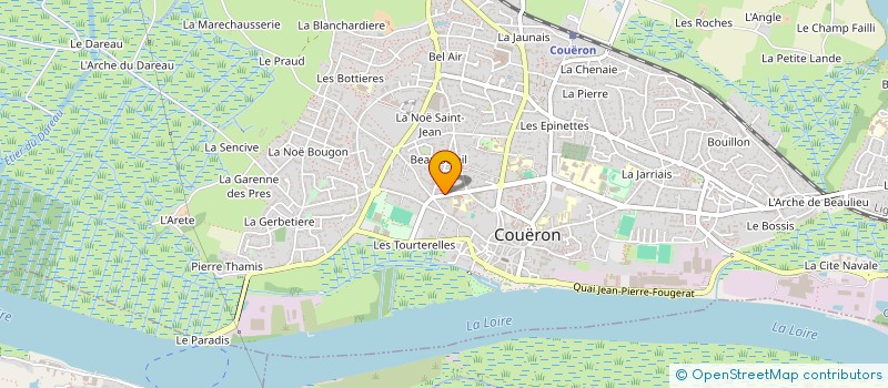 localisation de l'entreprise MONSIEUR BAPTISTE SALVA à COUERON