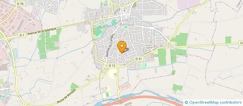 localisation de l'entreprise MONSIEUR BAPTISTE SANCHEZ  BOMPAS