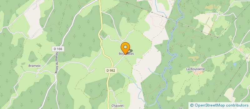 localisation de l'entreprise MONSIEUR BAPTISTE SANDERE  NEUVIC