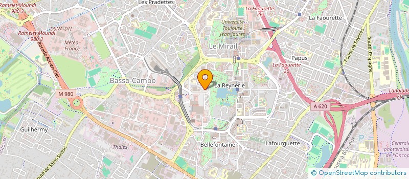 localisation de l'entreprise MONSIEUR BAPTISTE SARNIGUET à TOULOUSE