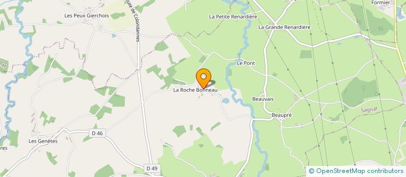 localisation de l'entreprise MONSIEUR BAPTISTE SAUTIVET à SAGNAT