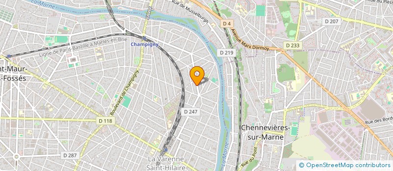 localisation de l'entreprise MONSIEUR BAPTISTE SAUVAGNARGUES à SAINT-MAUR-DES-FOSSES