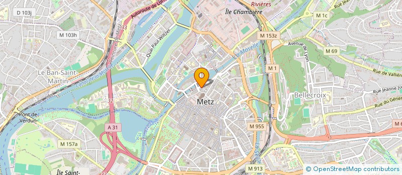 localisation de l'entreprise MONSIEUR BAPTISTE SCHEUER  METZ