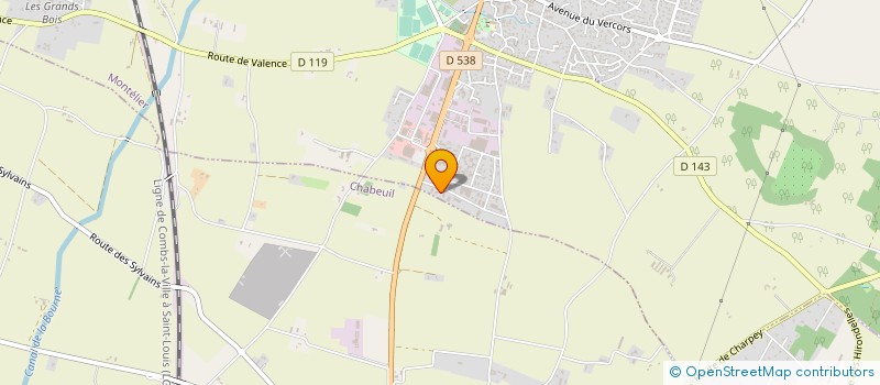 localisation de l'entreprise MONSIEUR BAPTISTE SERRET  MONTELIER