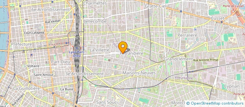 localisation de l'entreprise MONSIEUR BAPTISTE SIBOULET  LYON