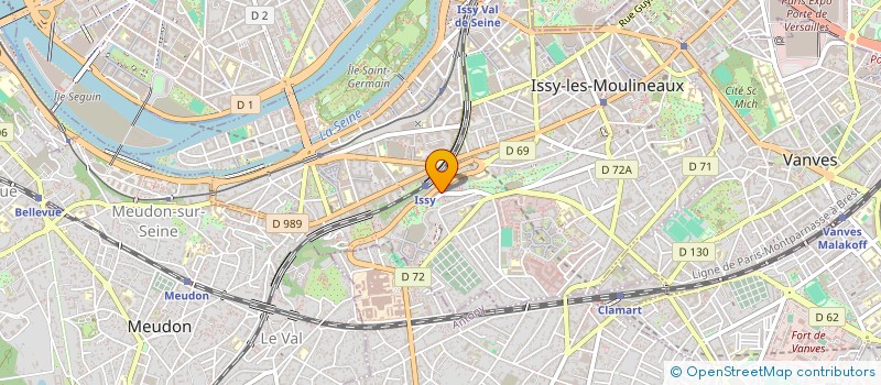 localisation de l'entreprise MONSIEUR BAPTISTE SISCO à ISSY-LES-MOULINEAUX
