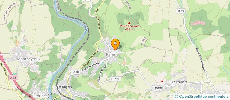 localisation de l'entreprise MONSIEUR BAPTISTE STEPHAN  PARENT