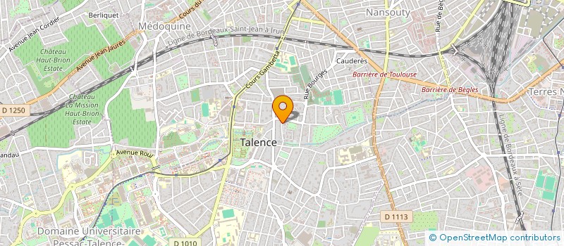 localisation de l'entreprise MONSIEUR BAPTISTE SUPAN à TALENCE