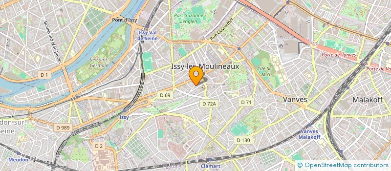 localisation de l'entreprise MONSIEUR BAPTISTE TAVITIAN à ISSY-LES-MOULINEAUX