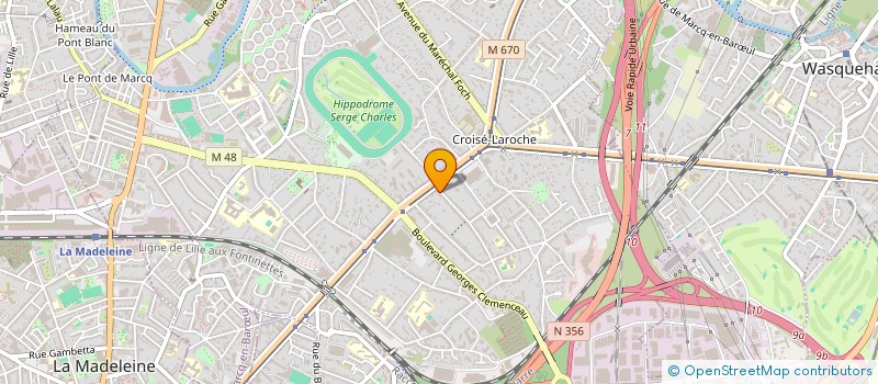 localisation de l'entreprise MONSIEUR BAPTISTE THERY  MARCQ-EN-BARUL