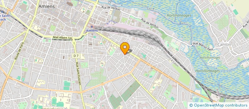 localisation de l'entreprise MONSIEUR BAPTISTE THIBAUT  AMIENS