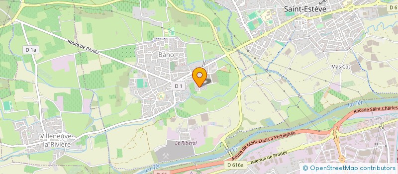 localisation de l'entreprise MONSIEUR BAPTISTE THOMAS  BAHO