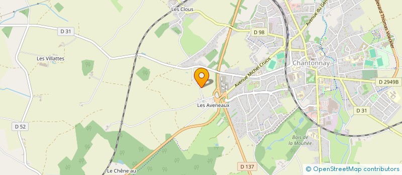 localisation de l'entreprise MONSIEUR BAPTISTE TIFINE  CHANTONNAY