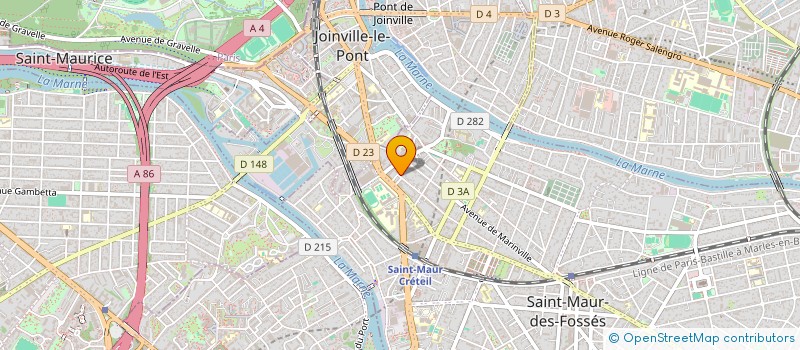 localisation de l'entreprise MONSIEUR BAPTISTE TINEL à SAINT-MAUR-DES-FOSSES