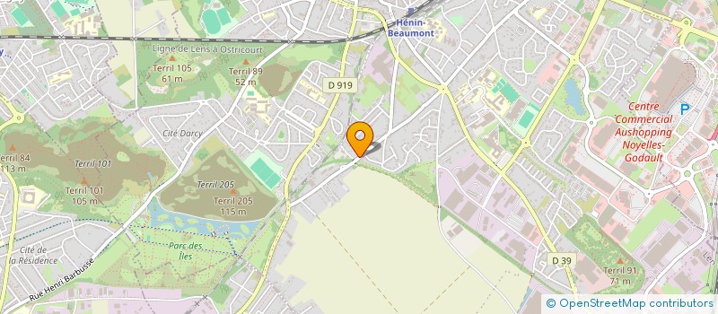 localisation de l'entreprise MONSIEUR BAPTISTE TIRMANT  DOUAI