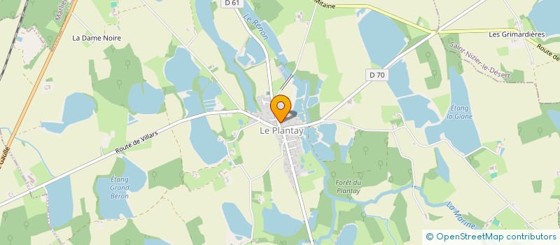 localisation de l'entreprise MONSIEUR BAPTISTE TISSOT  LE PLANTAY