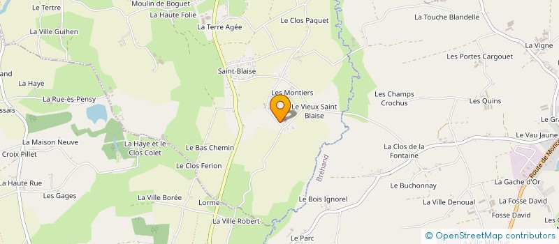 localisation de l'entreprise MONSIEUR BAPTISTE TONNELLIER à QUESSOY