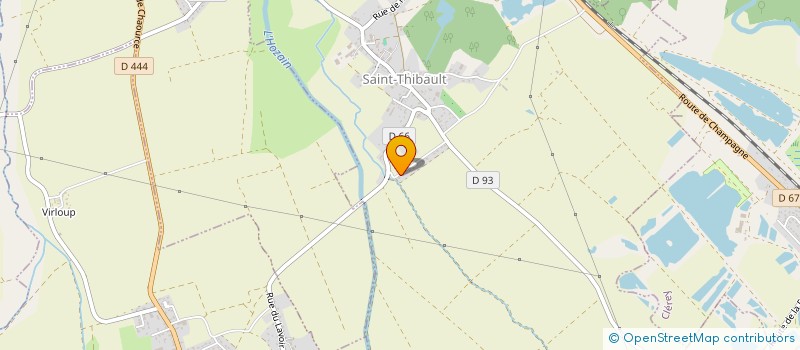 localisation de l'entreprise MONSIEUR BAPTISTE TORRES  SAINT-THIBAULT