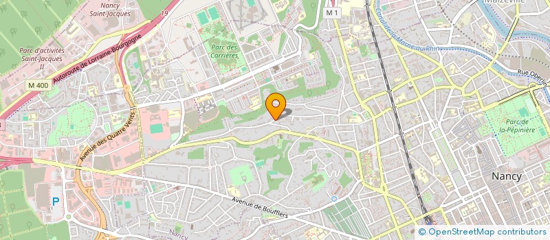 localisation de l'entreprise MONSIEUR BAPTISTE TOSELLO  NANCY