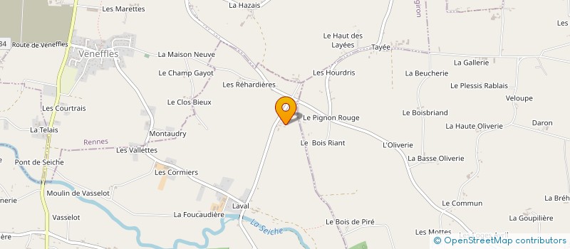 localisation de l'entreprise MONSIEUR BAPTISTE TOUBON  AMANLIS