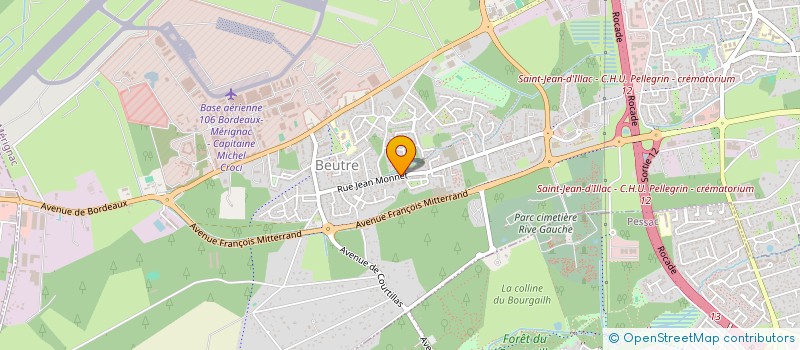 localisation de l'entreprise MONSIEUR BAPTISTE TOURNEUX à MERIGNAC