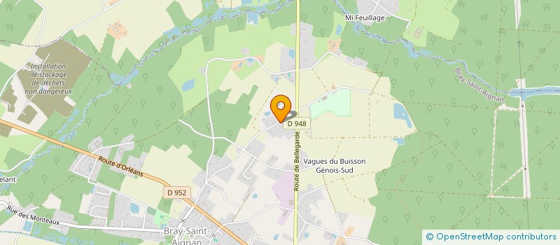 localisation de l'entreprise MONSIEUR BAPTISTE TOUZE à BRAY-SAINT-AIGNAN