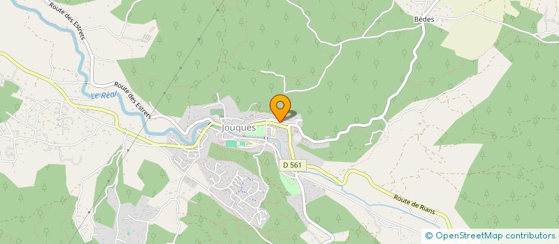 localisation de l'entreprise MONSIEUR BAPTISTE TRAMONTE  JOUQUES