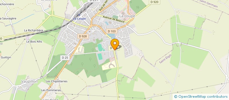 localisation de l'entreprise MONSIEUR BAPTISTE TREMIER à LA LOUPE
