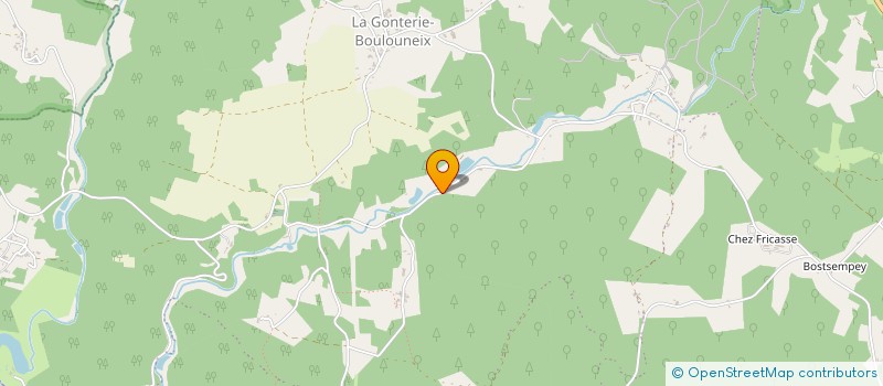 localisation de l'entreprise MONSIEUR BAPTISTE TROCHU  BRANTOME EN PERIGORD