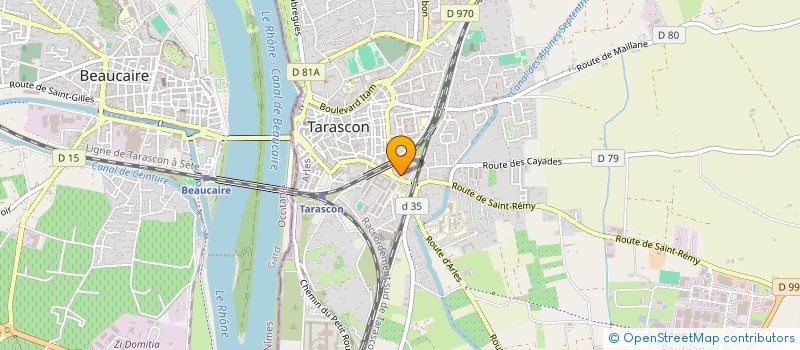 localisation de l'entreprise MONSIEUR BAPTISTE USANDISAGA à TARASCON