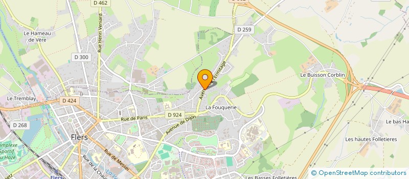 localisation de l'entreprise MONSIEUR BAPTISTE VALIBOUSE  FLERS