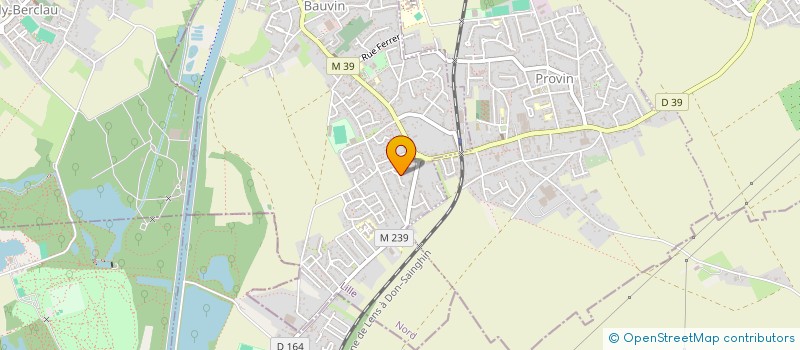 localisation de l'entreprise MONSIEUR BAPTISTE VAN-ELSUE  BAUVIN