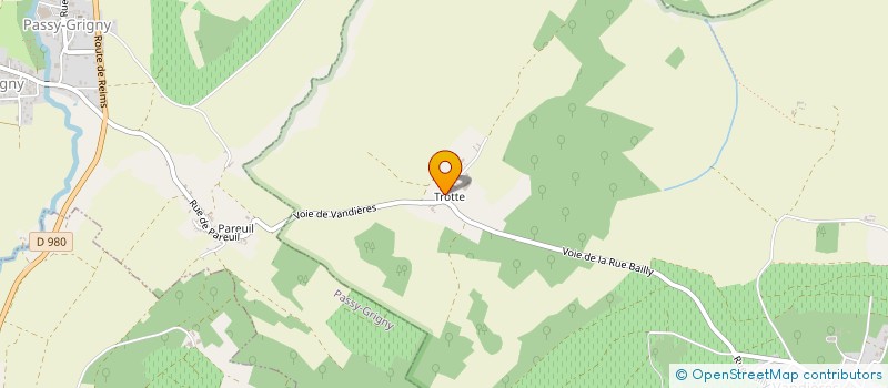 localisation de l'entreprise MONSIEUR BAPTISTE VAN GYSEL  VANDIERES